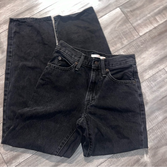 Levi’s 94’ Baggy Jeans Black Wash 24 - Picture 4 of 7